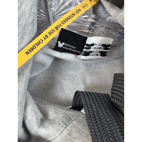 Disney Mickey Women’s Gray Hoodie Sweatshirt Dress Size Small (4/6) - Picture 14 of 15